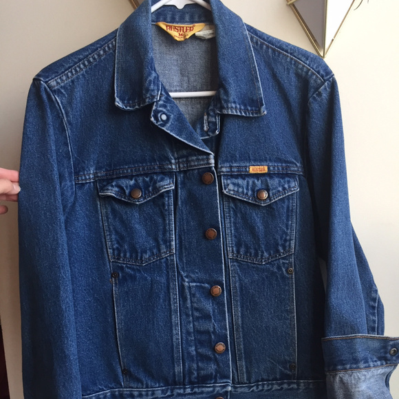 rustler jean jacket